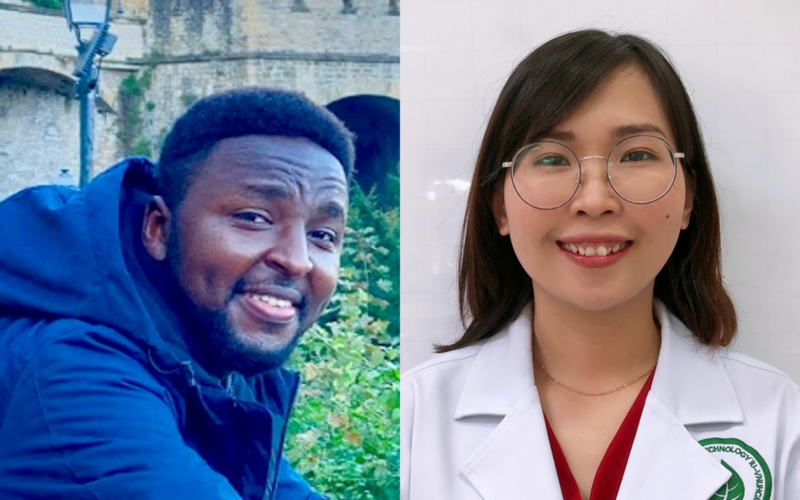 Introducing our summer interns, Châu and Kevin!
